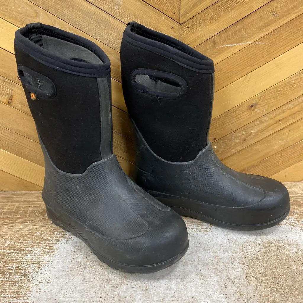 Bogs - Kids Neo-Classic Boots - MSRP $115: Black-children-3Y