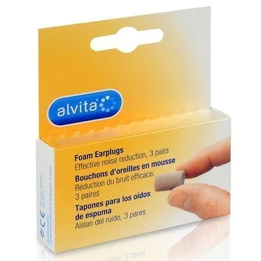 Boots Earplugs foam, ALVITA