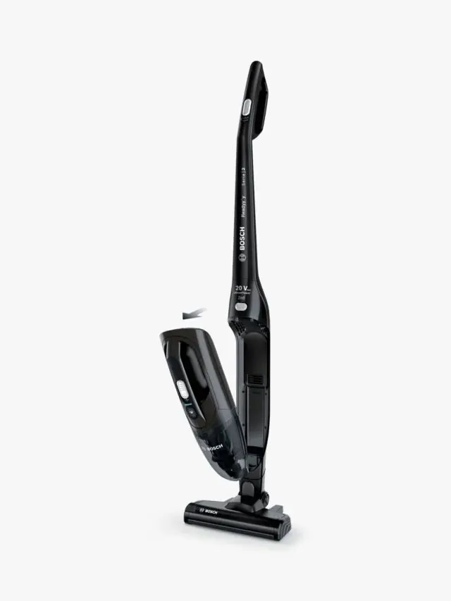 Bosch BCHF220GB Cordless Vacuum Cleaner with up to 44 Minutes Run Time - Black