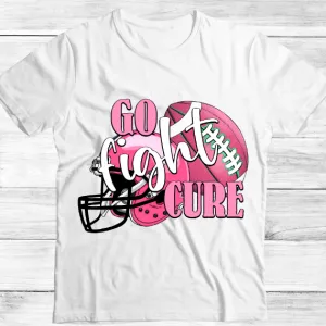 Breast cancer go fight cure football