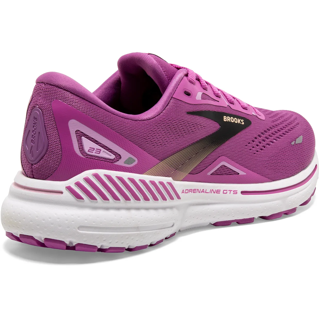 Brooks Womens Trainer Adrenaline GTS 23 Orchid/Black/Purple