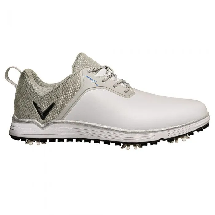 Callaway Apex Lite S Spiked Shoes - White/Grey