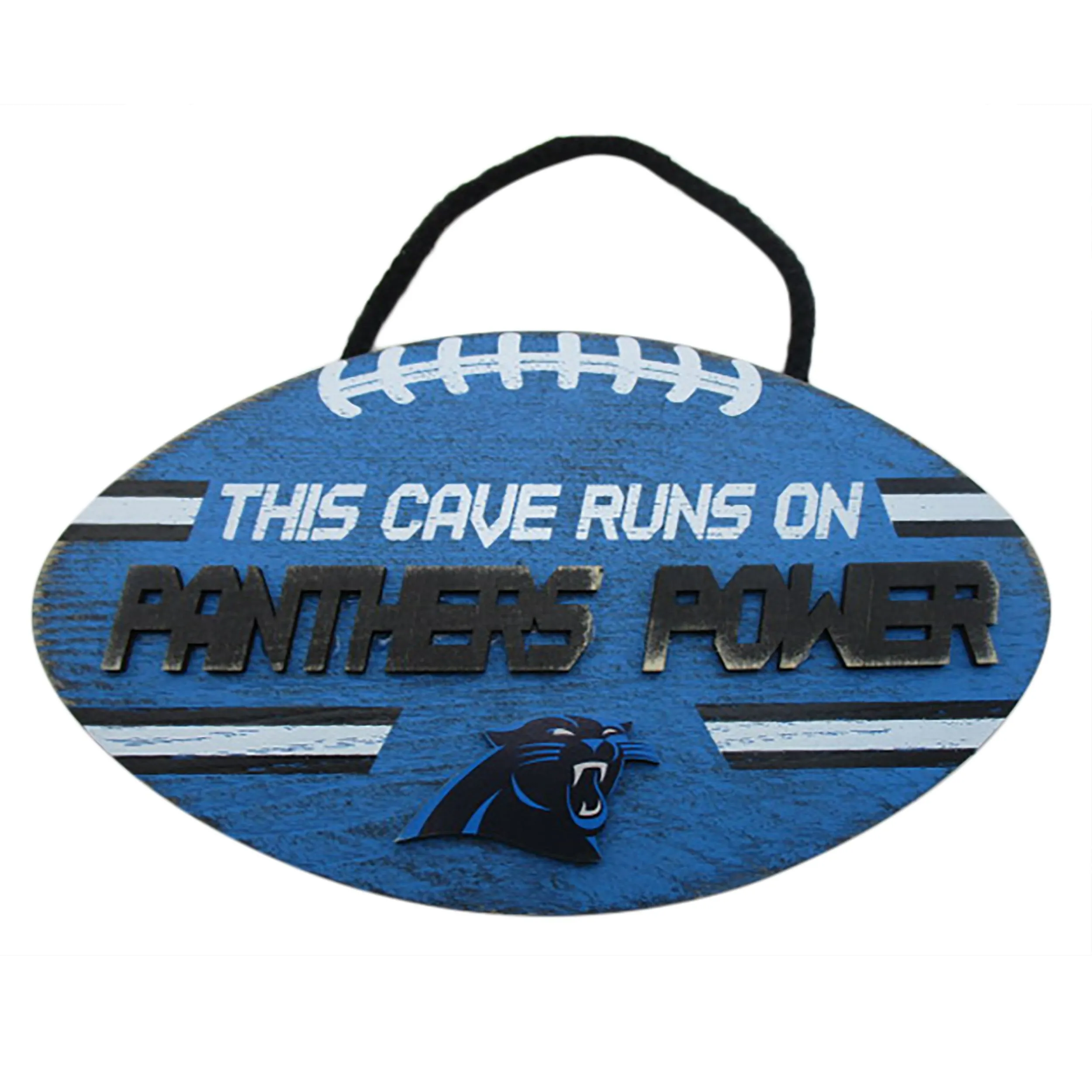 Carolina Panthers NFL Football Sign