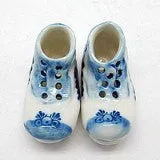 Ceramic Miniatures Delft Blue Pair of Boots