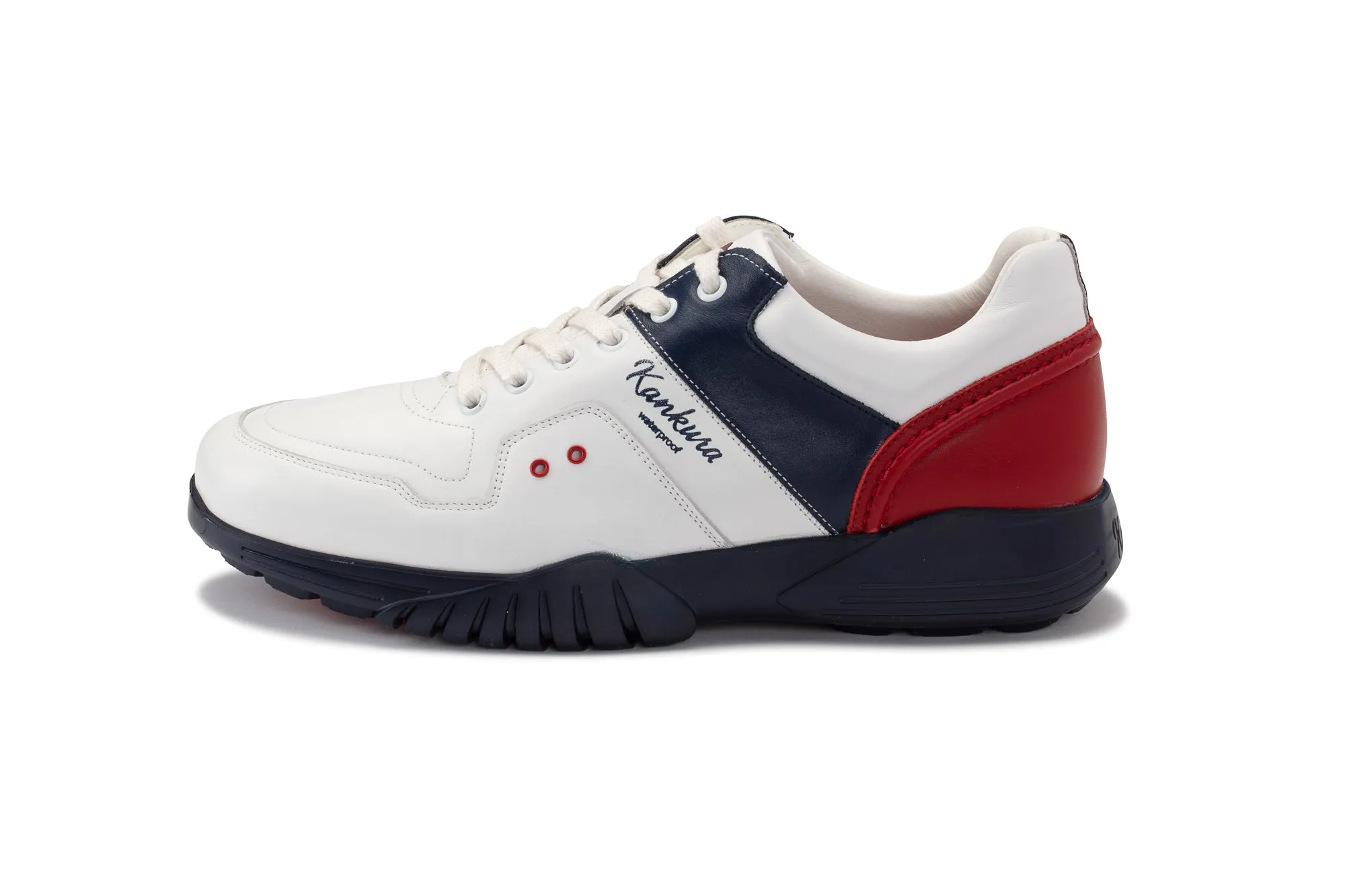 Challenge 01  White|Navy|Red  Men's Golf Shoes CH001 06