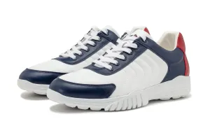 Challenge 09 White|Blue|Red  Men's Golf Shoes  CH009 01