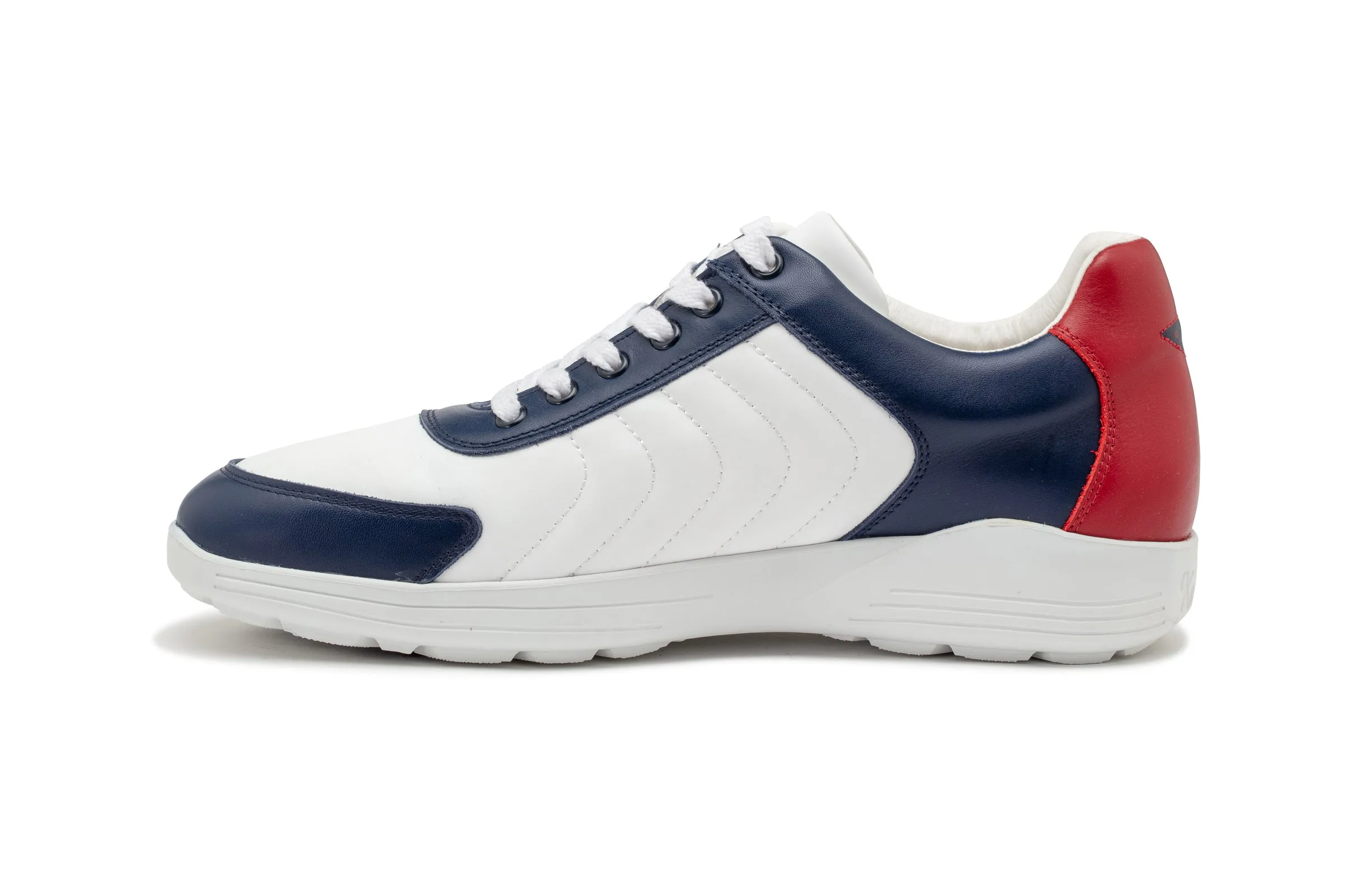 Challenge 09 White|Blue|Red  Men's Golf Shoes  CH009 01