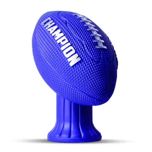 Champion Football Trophy Topper - Blue