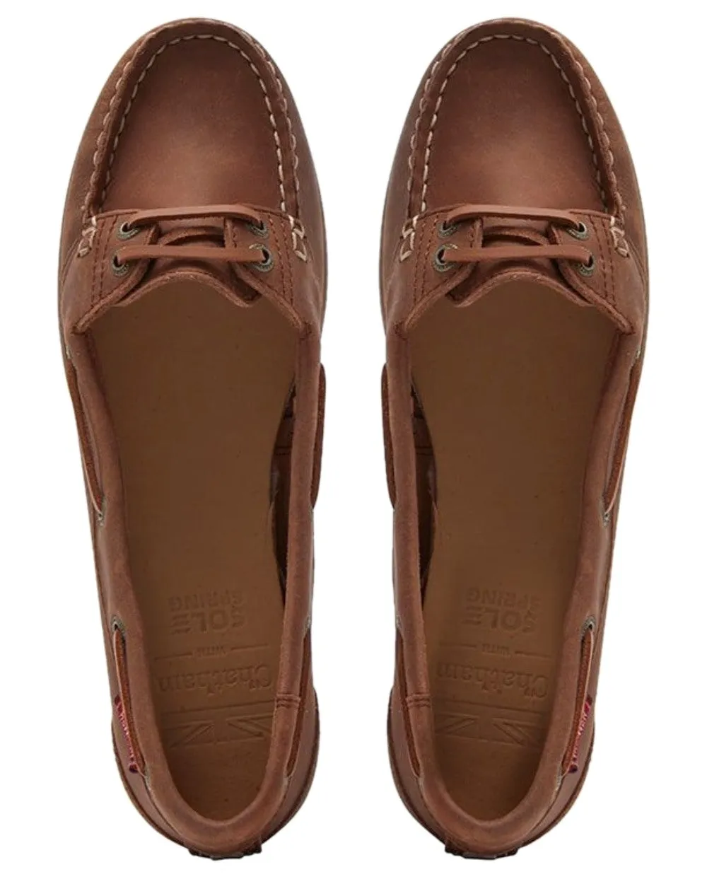 Chatham Womens Payar Leather Boat Shoes