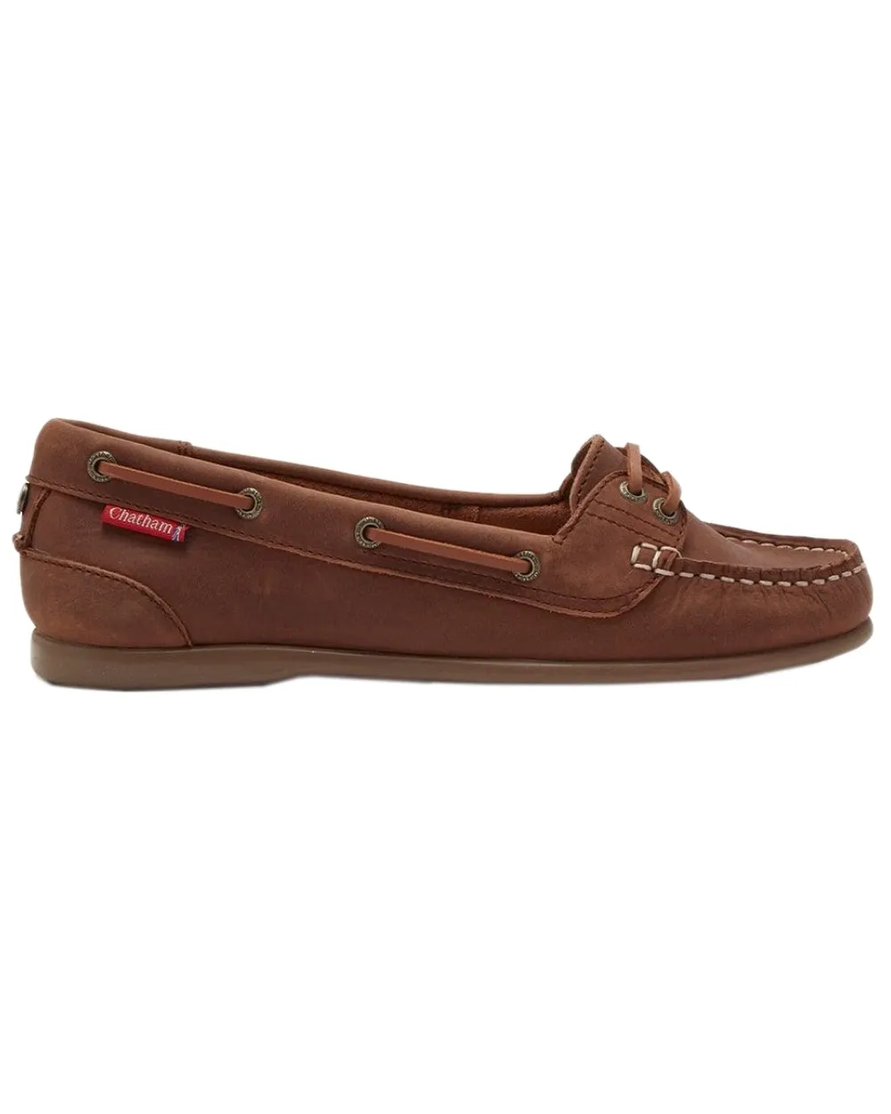 Chatham Womens Payar Leather Boat Shoes