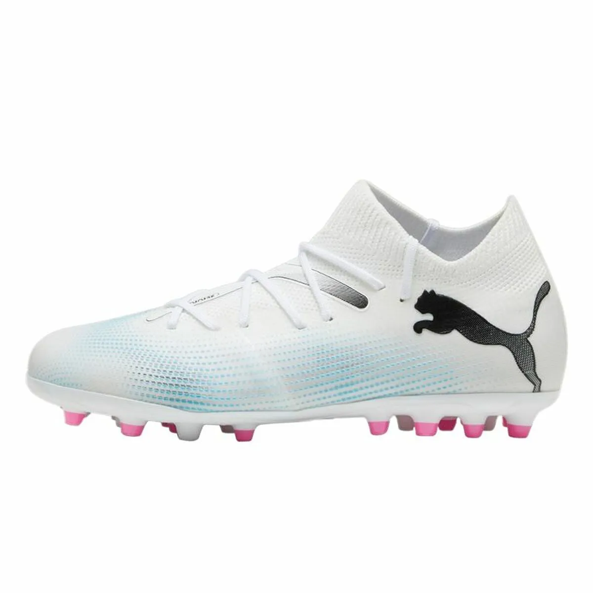 Children's Multi-stud Football Boots Puma Future 7 Match MG White