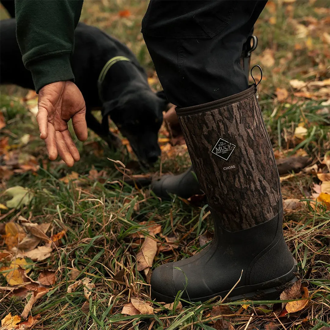 Chore Gamekeeper Tall Boots - Mossy Oak Bottomlands by Muckboot