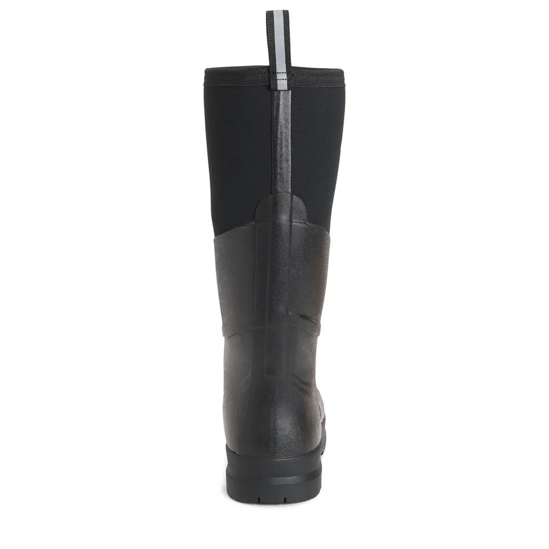 Chore Max Steel Toe S5 Safety Wellington - Black by Muckboot