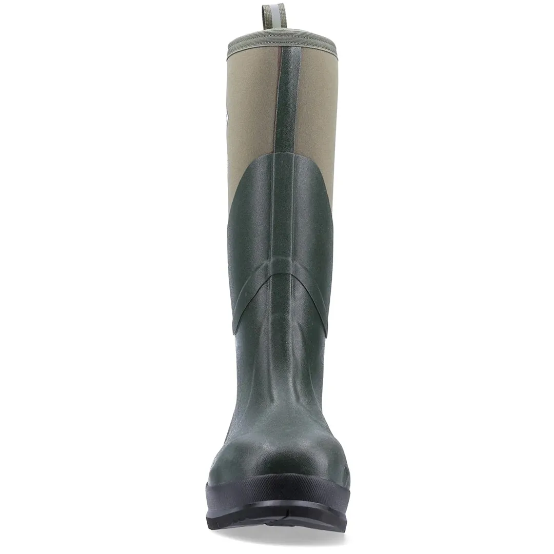 Chore Max Steel Toe S5 Safety Wellington - Moss by Muckboot