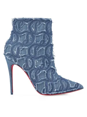 Christian Louboutin So Kate Toile Denim Boot