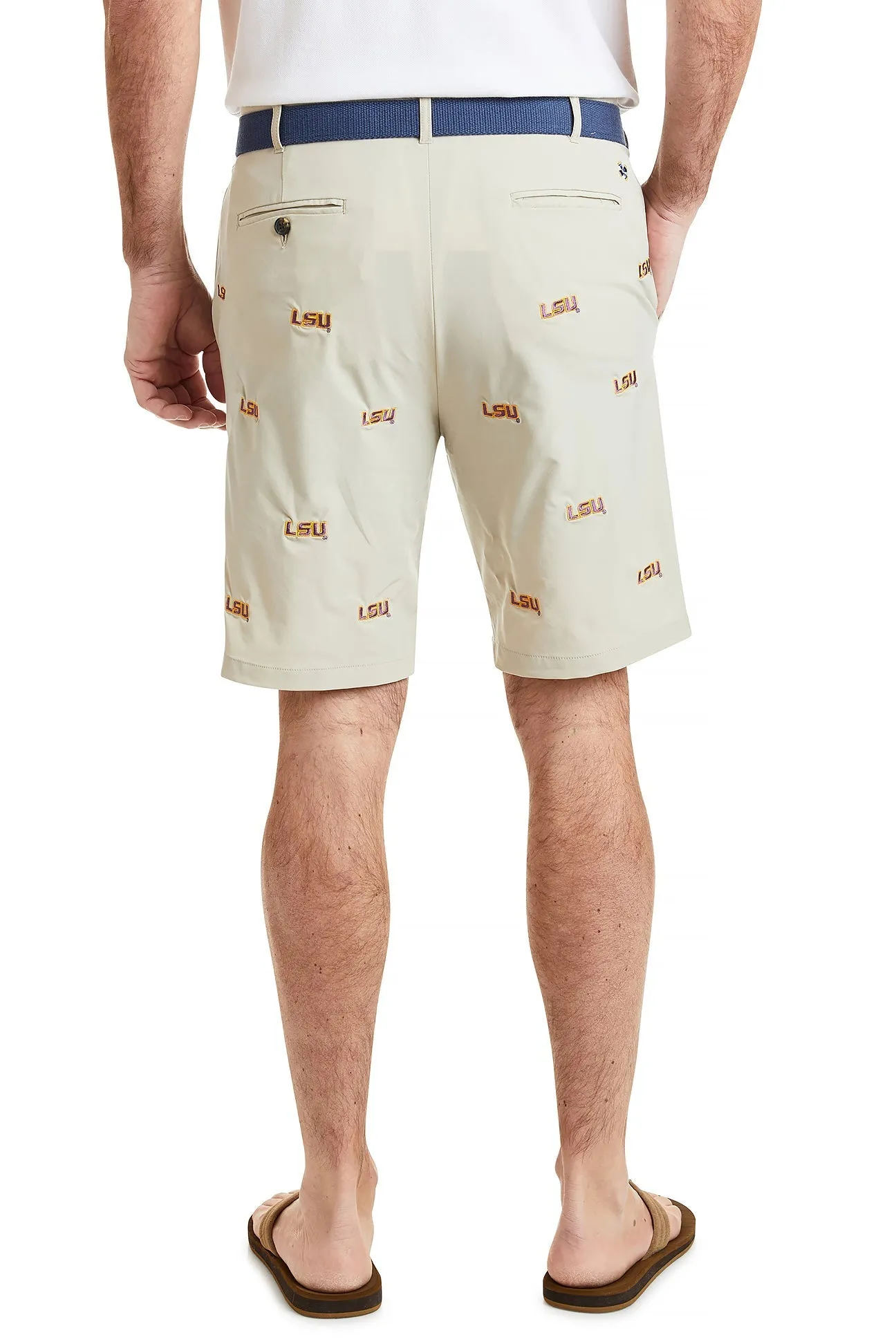 Collegiate ACKformance Short Khaki with LSU