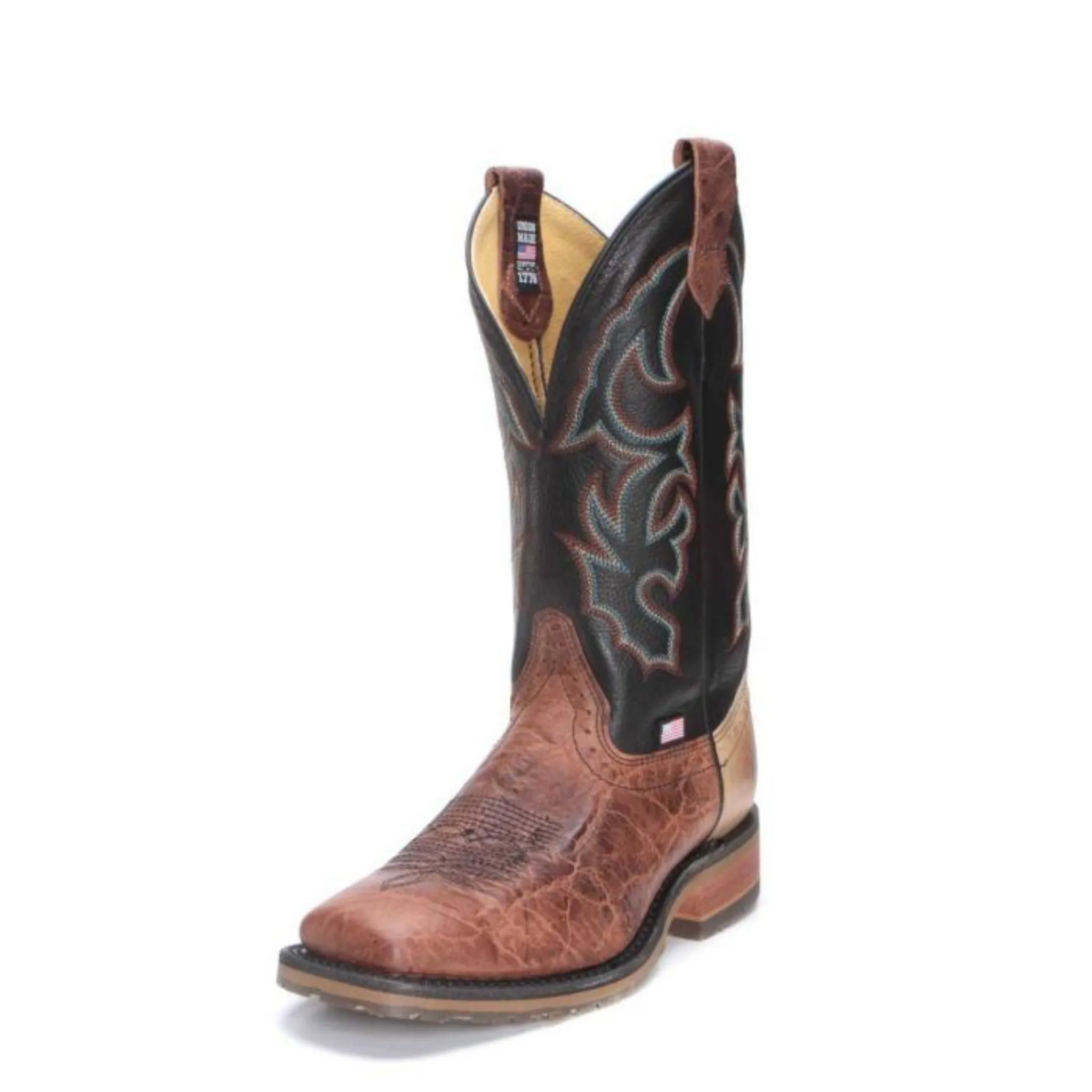 DOUBLE-H MEN'S 12 INCH DOMESTIC STOCKMEN WESTERN BOOT - DH4644