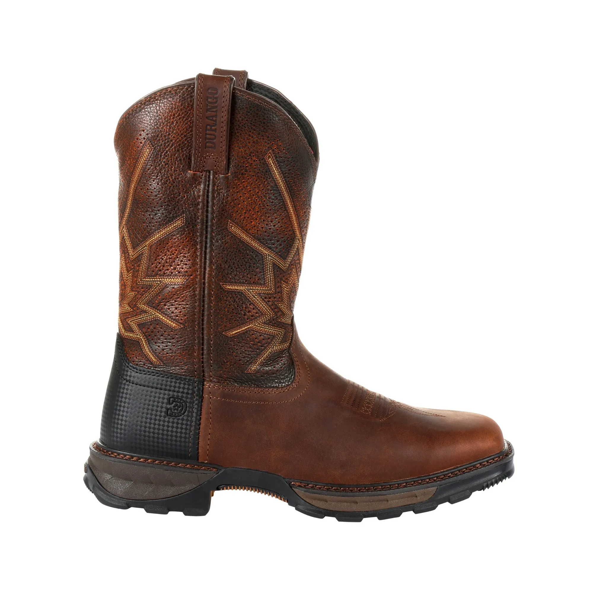 Durango Mens Tobacco Leather Maverick XP Work Boots