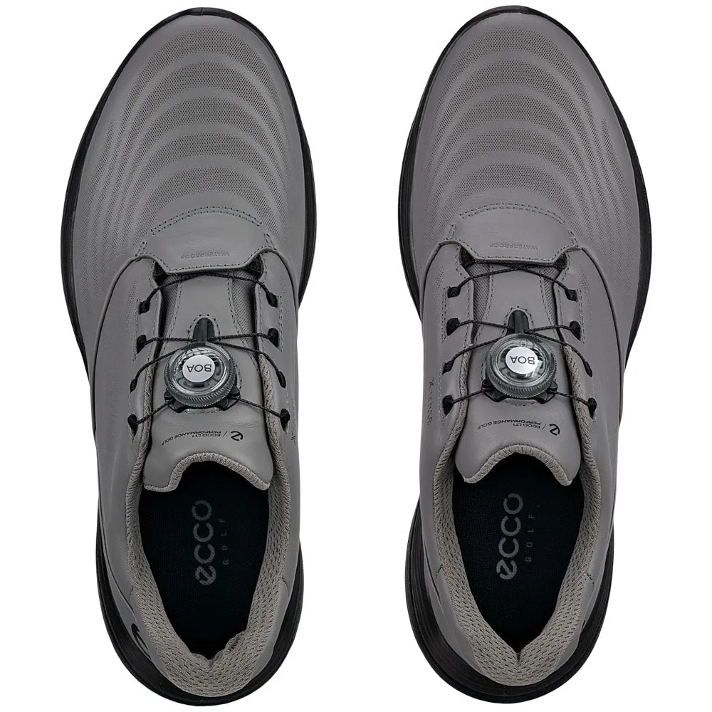 ECCO LT1 BOA Waterproof Spikeless Shoes - Steel