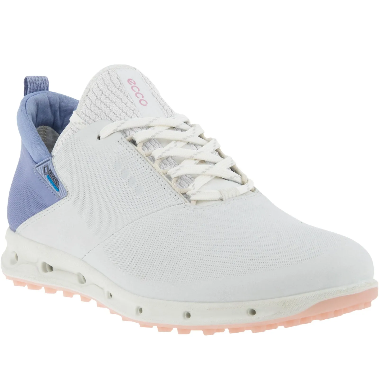 ECCO Womens Cool Pro Leather Lace Up GORE-TEX Golf Shoes