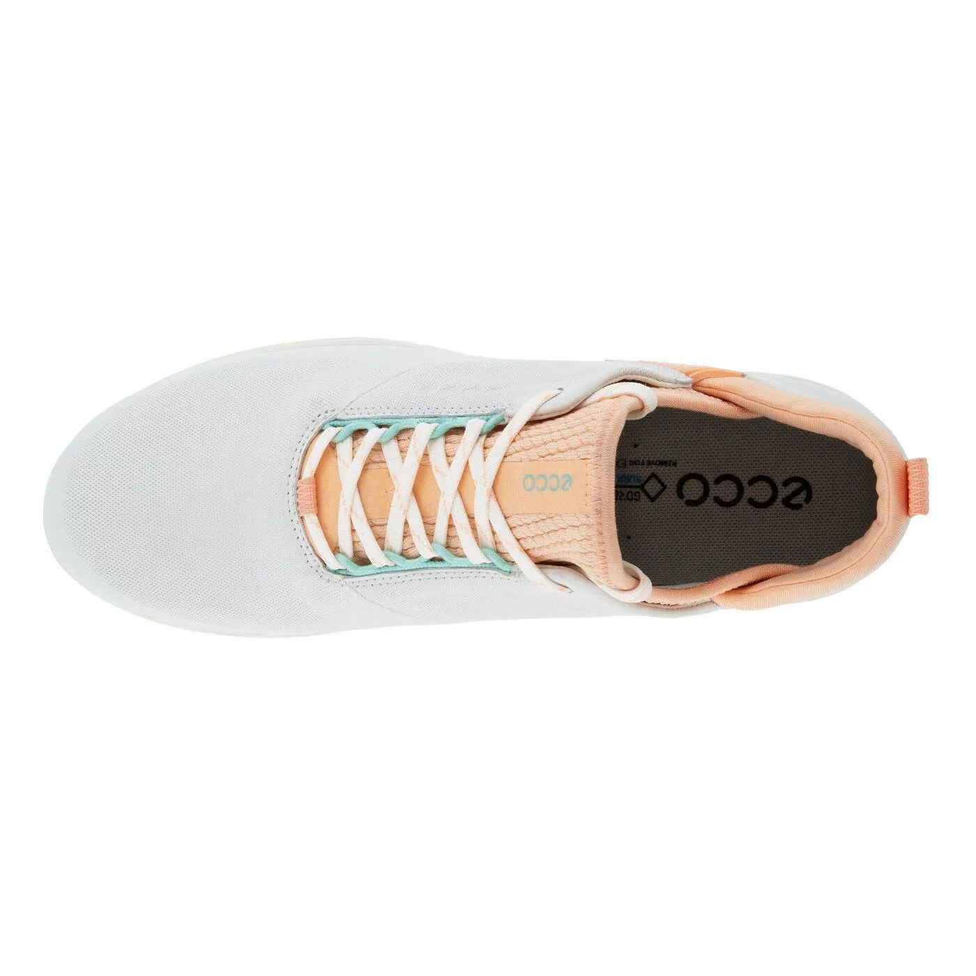 Ecco Womens Golf Cool Pro Shoes - PEACH NECTAR