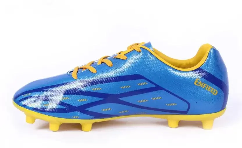 ENFIELD Football Shoes For Men NIVIA (Blue, Yellow) | KIBI SPORTS