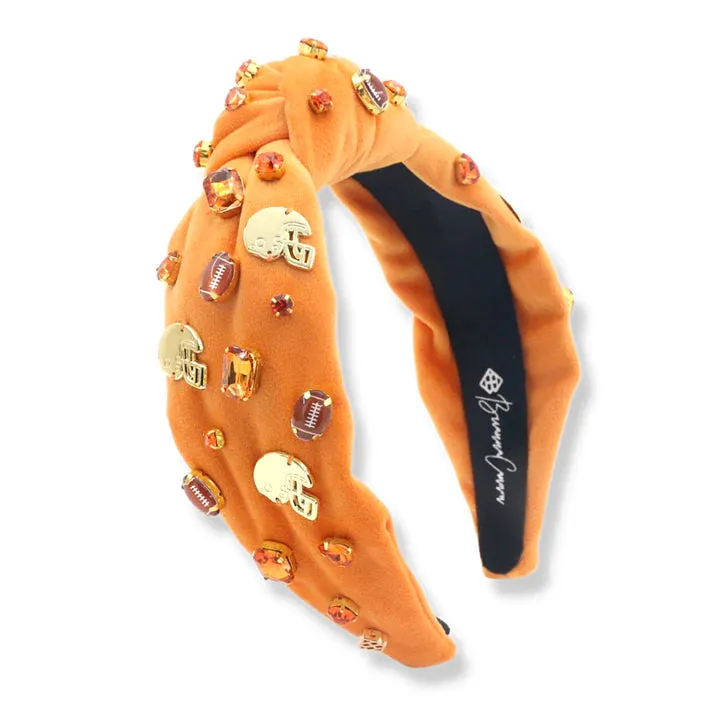 Fan Gear Football Headband - Orange [Brianna Cannon]