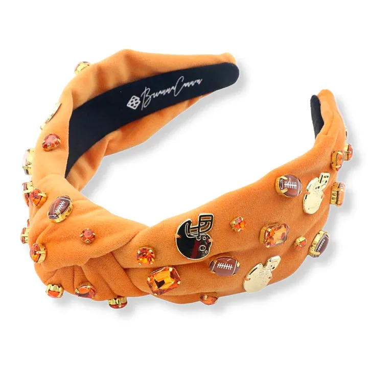 Fan Gear Football Headband - Orange [Brianna Cannon]