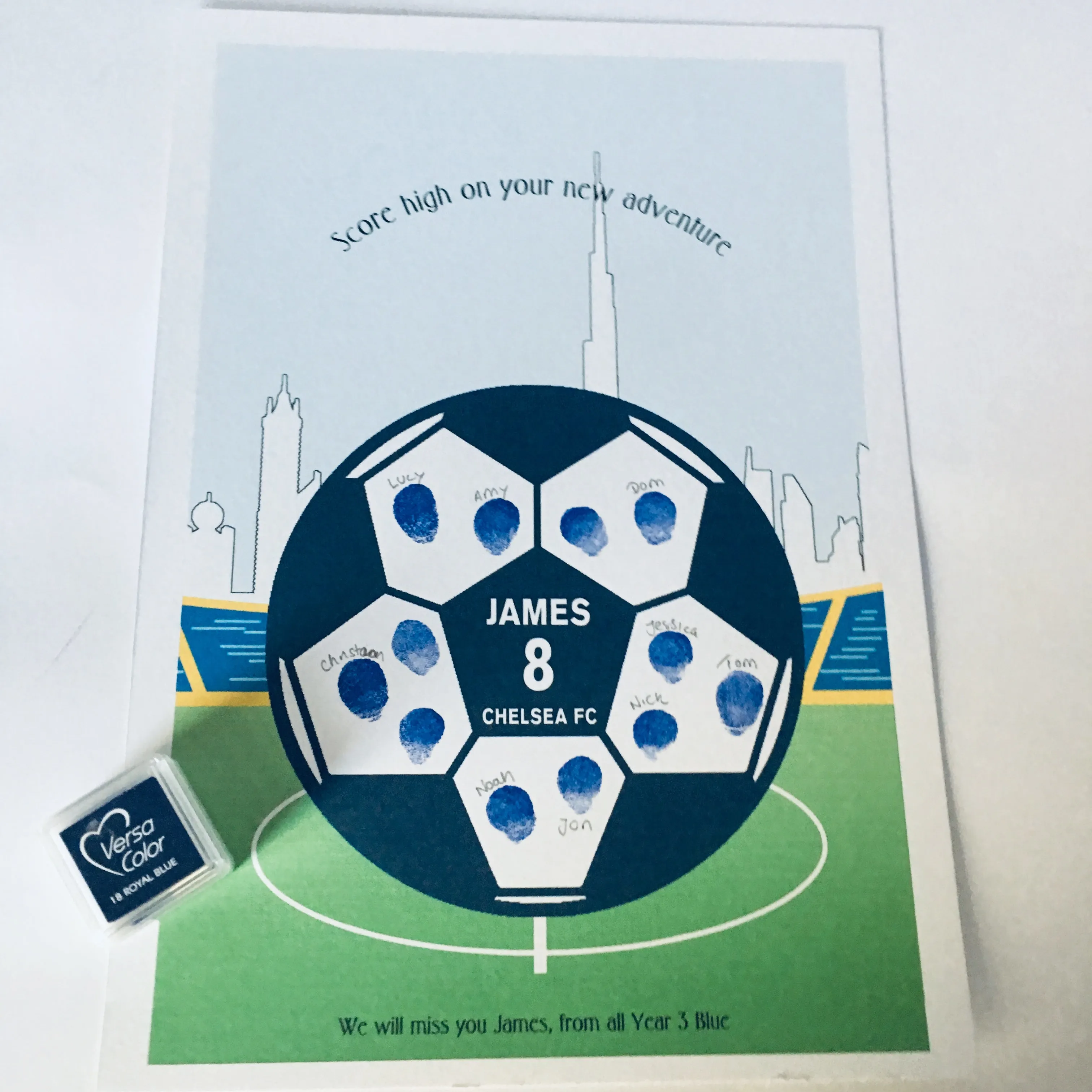 Fingerprint Football – Personalised