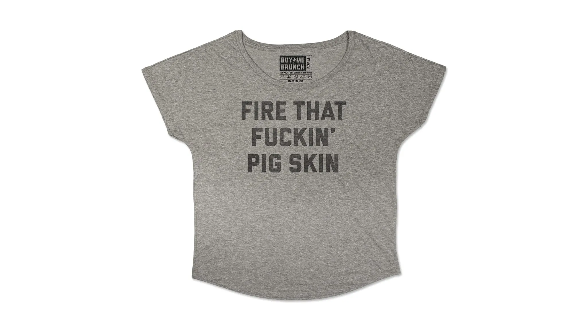 Fire That Fuckin Pig Skin Tee