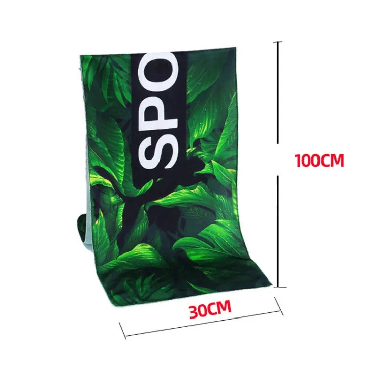 Fitness Cold Towel Outdoor Sports Cooling Quick-Drying Towel, Size: 100 x 30cm(Starry Sky)