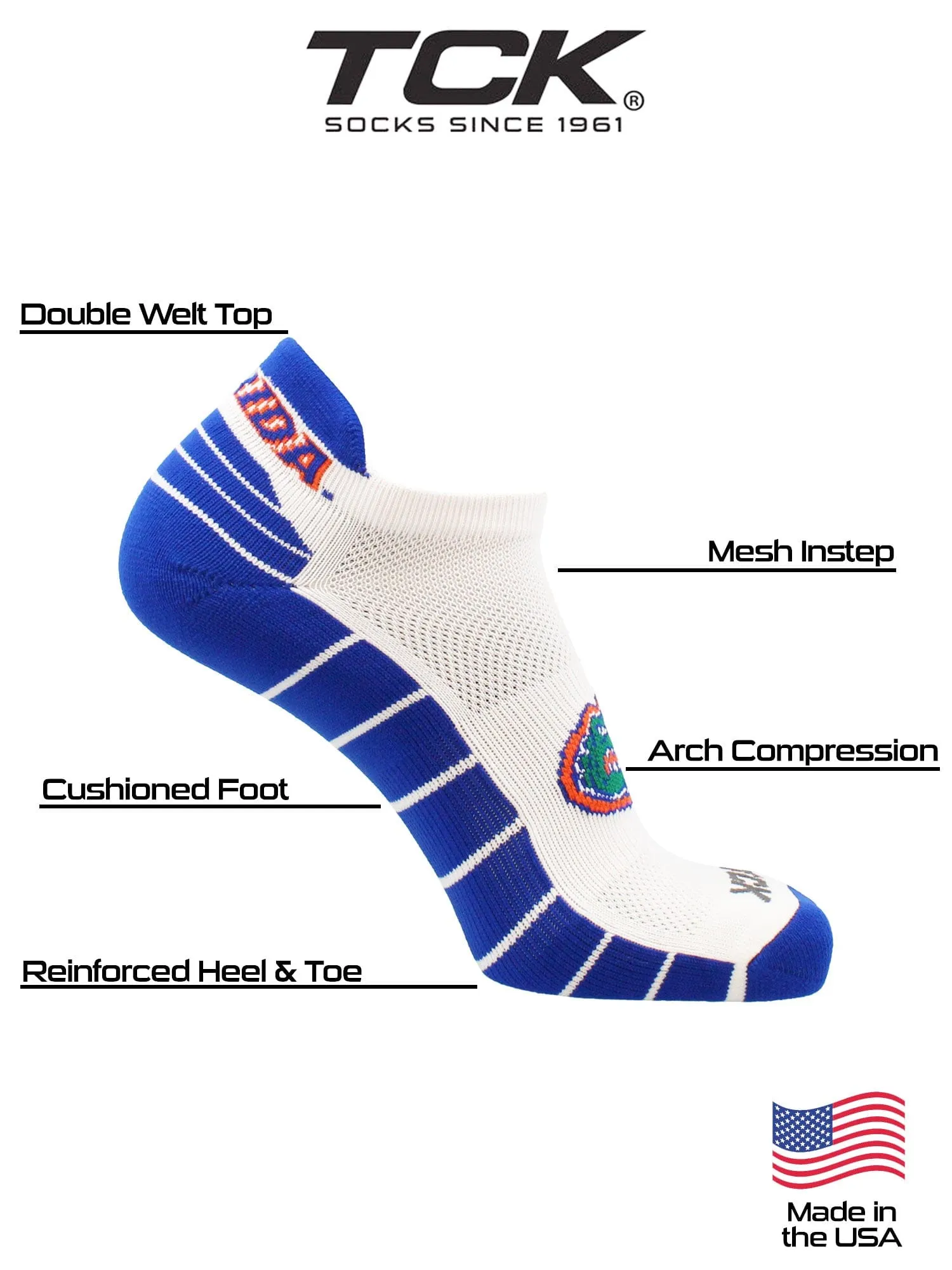 Florida Gators Golf Socks