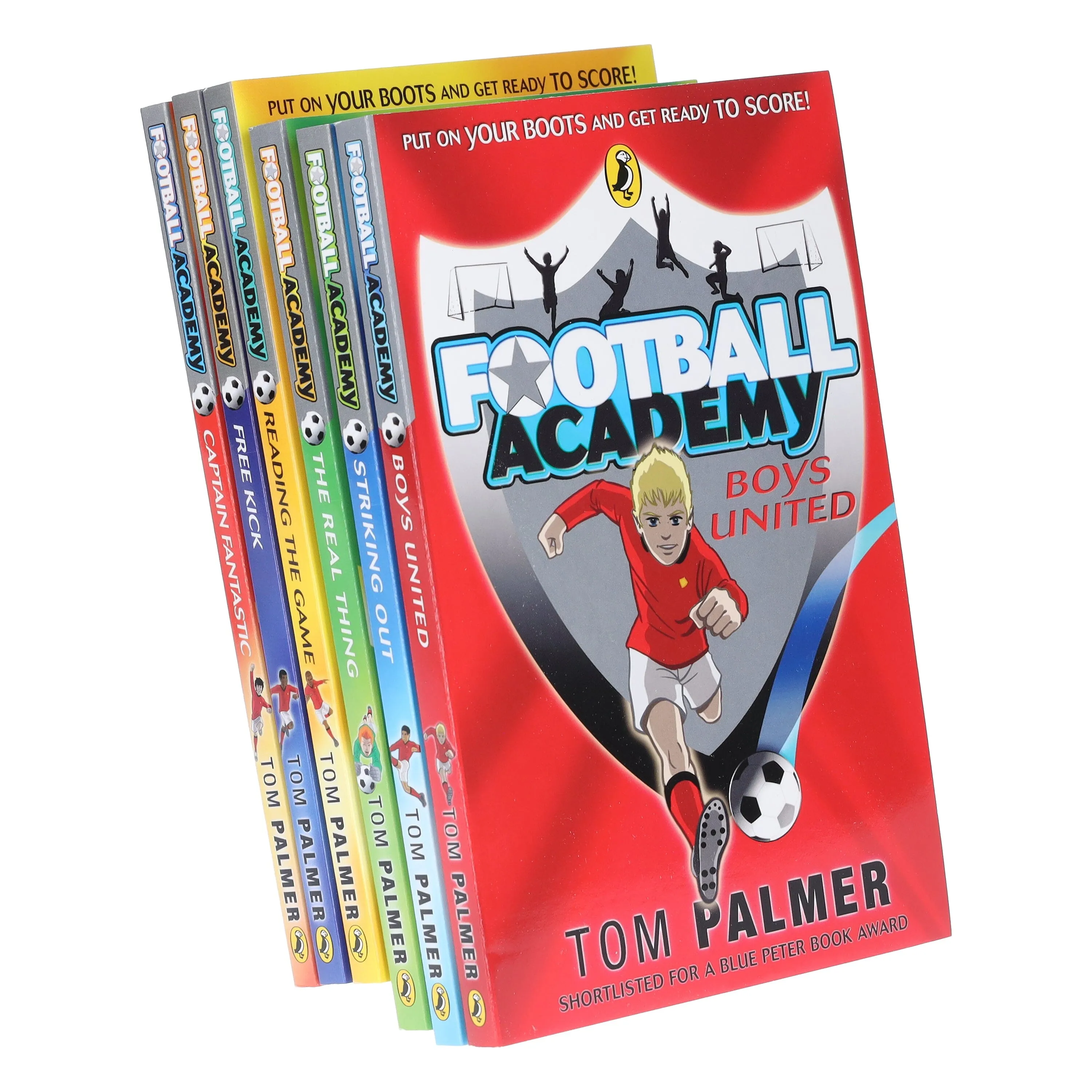 Football Academy Series By Tom Palmer 6 Books Collection - Ages 7-9 - Paperback