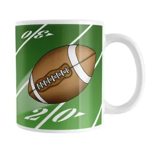 Football Field Green Mug