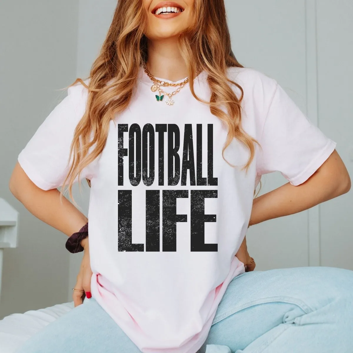 Football Life Comfort Color Tee