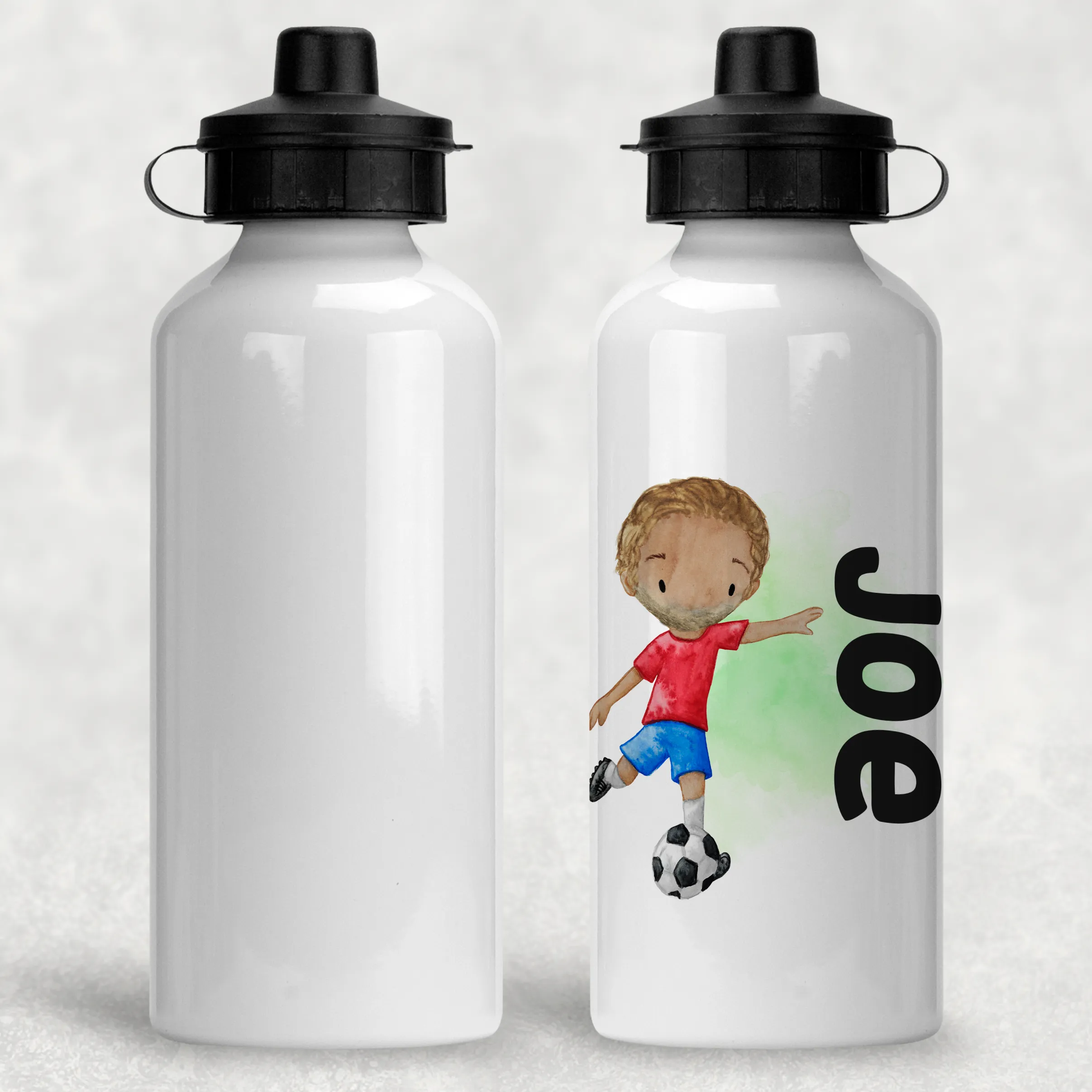 Football Personalised Water Bottle  - 400/600ml