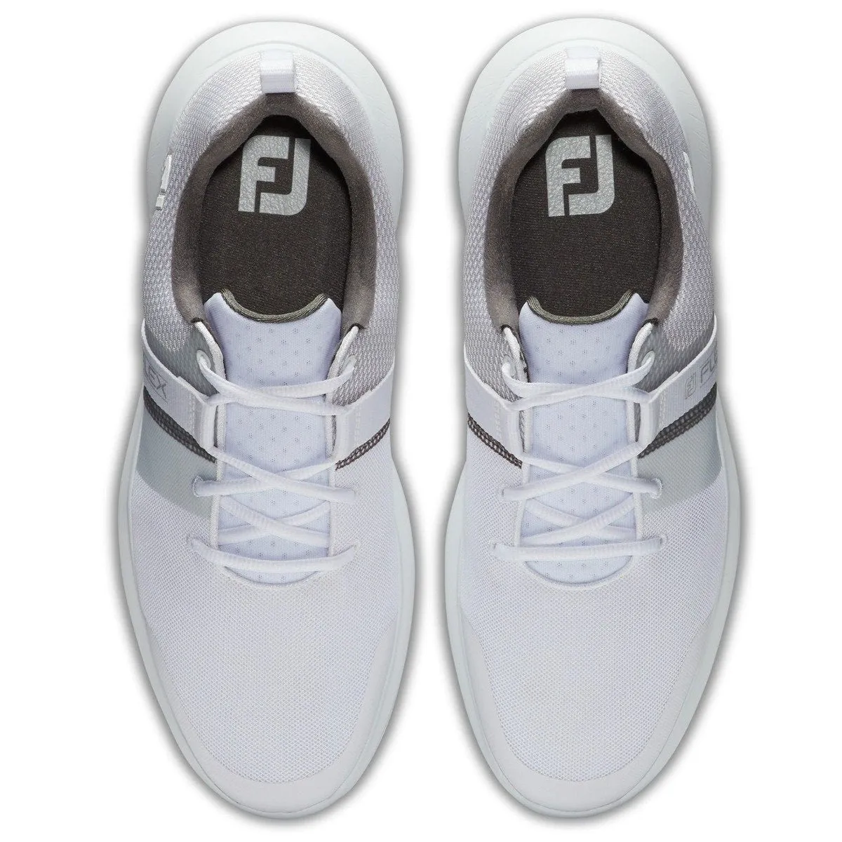 FootJoy Flex Spikeless Shoe - White/Grey