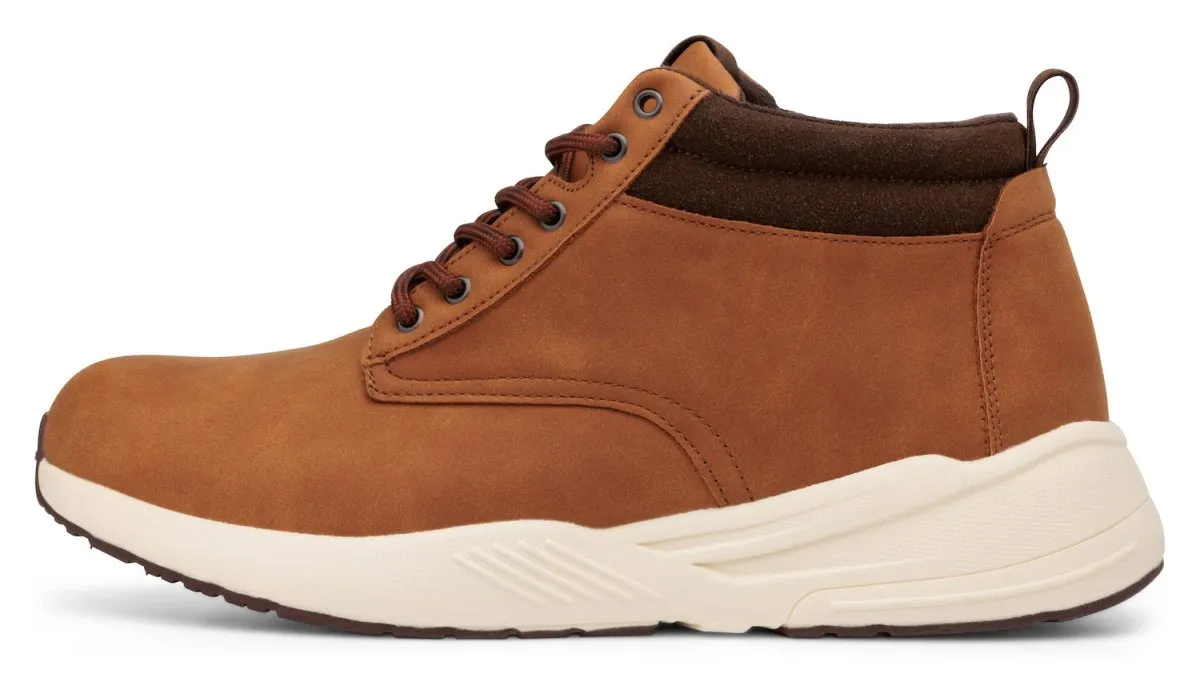 Friendly Shoes Men's Scout Desert Spice Zip-Up Boot - Wide Fit