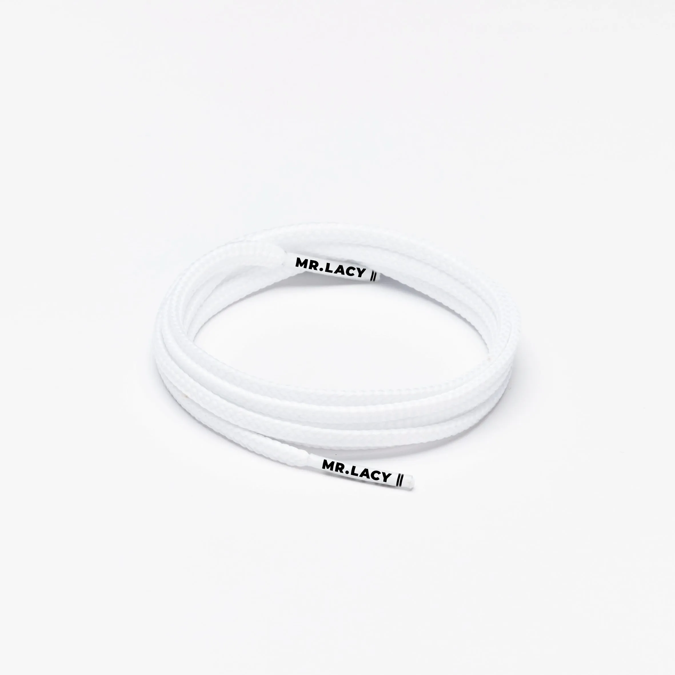 Goalies Slim Football Boot Laces · White