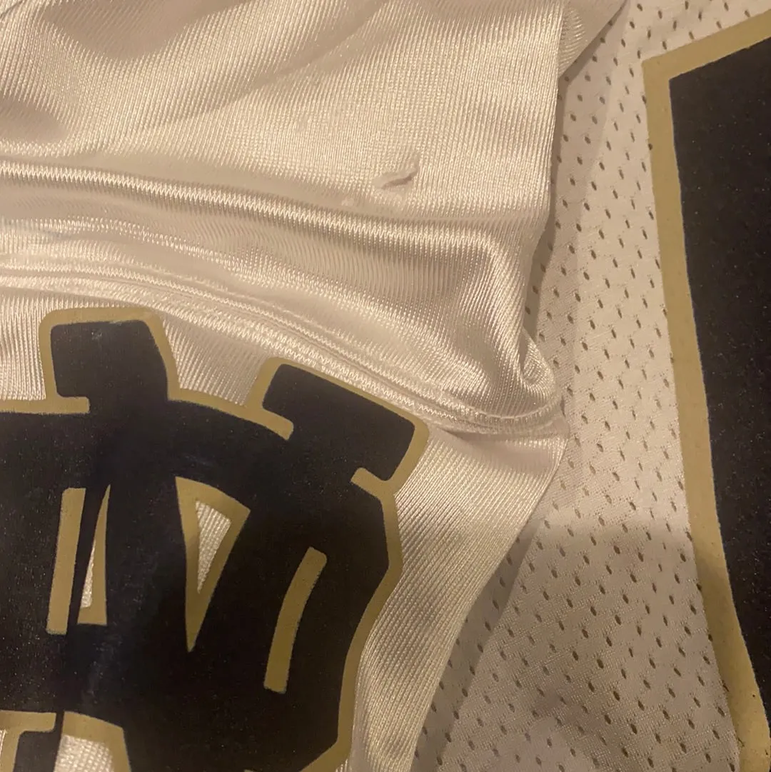 Greer Martini Notre Dame 2015 Football Practice Worn Under Armour Jersey #48