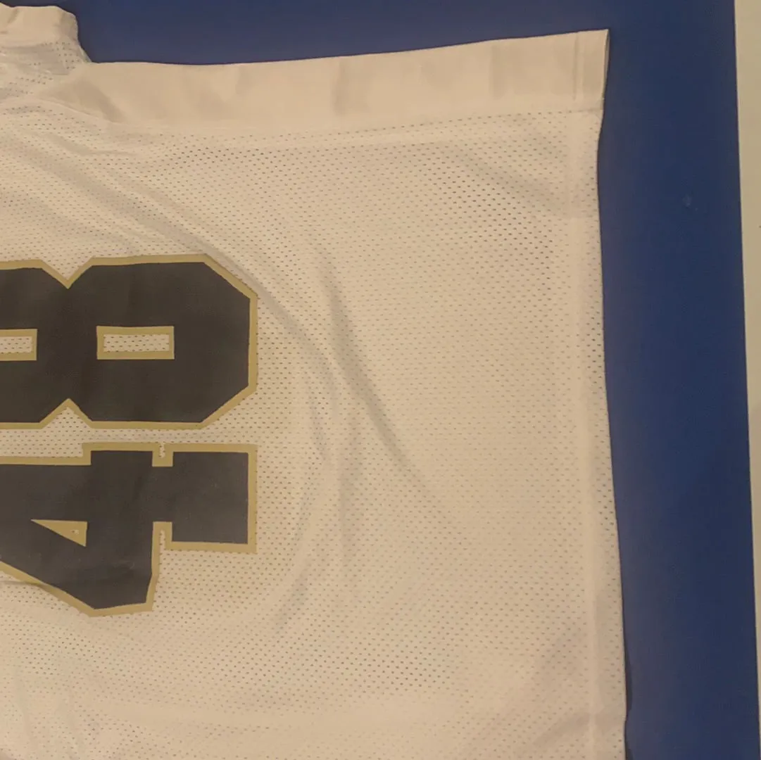 Greer Martini Notre Dame 2015 Football Practice Worn Under Armour Jersey #48