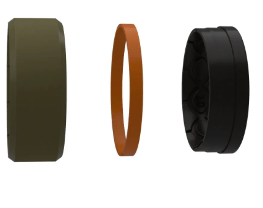 Groove Ring® Zeus Edge Olive Drab / Black Ring