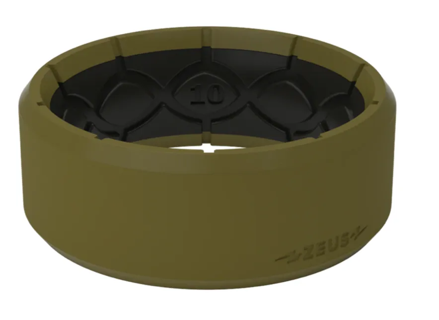 Groove Ring® Zeus Edge Olive Drab / Black Ring