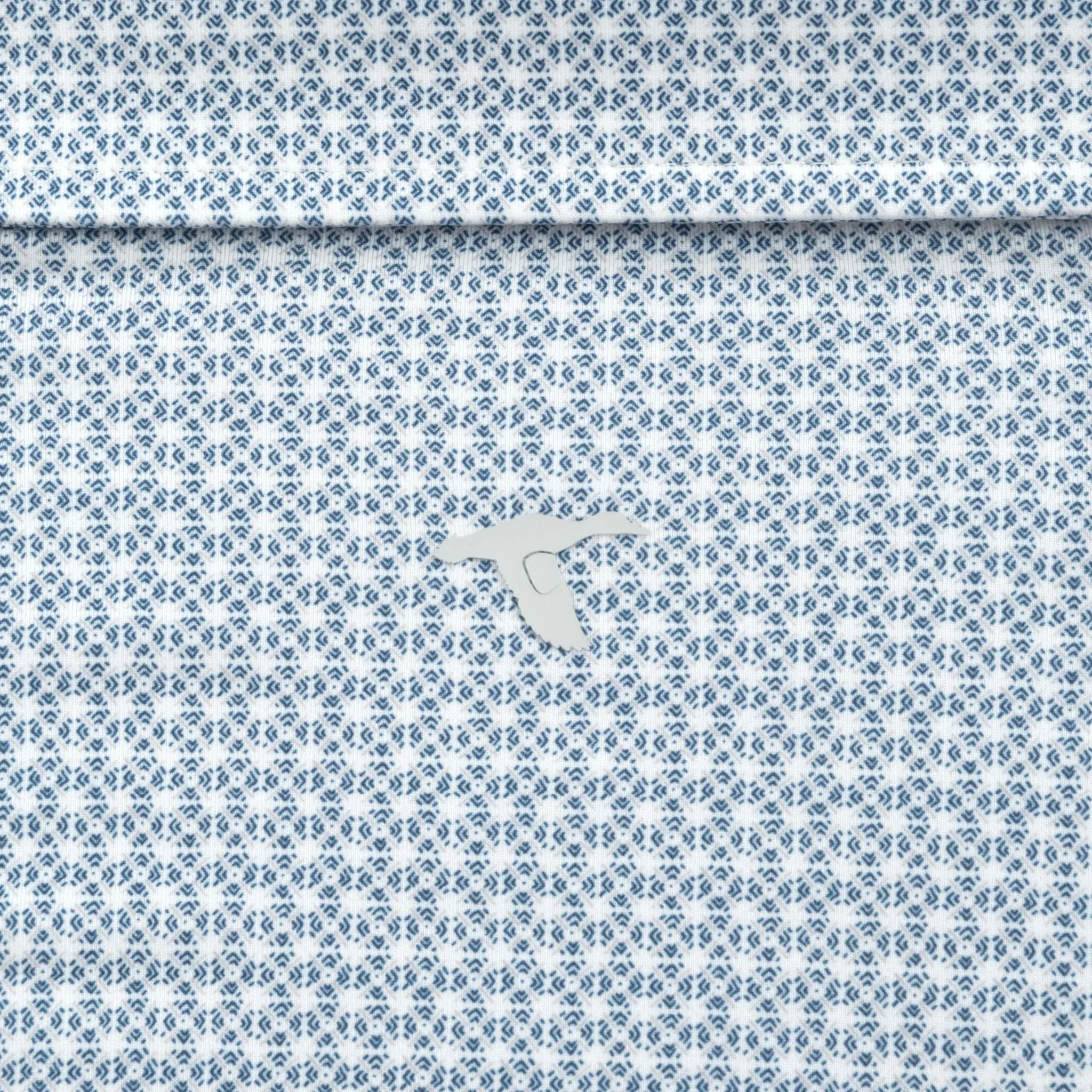 Grove Collective Tile Printed Performance Polo