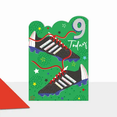 Happy Birthday - 9th Football Boots