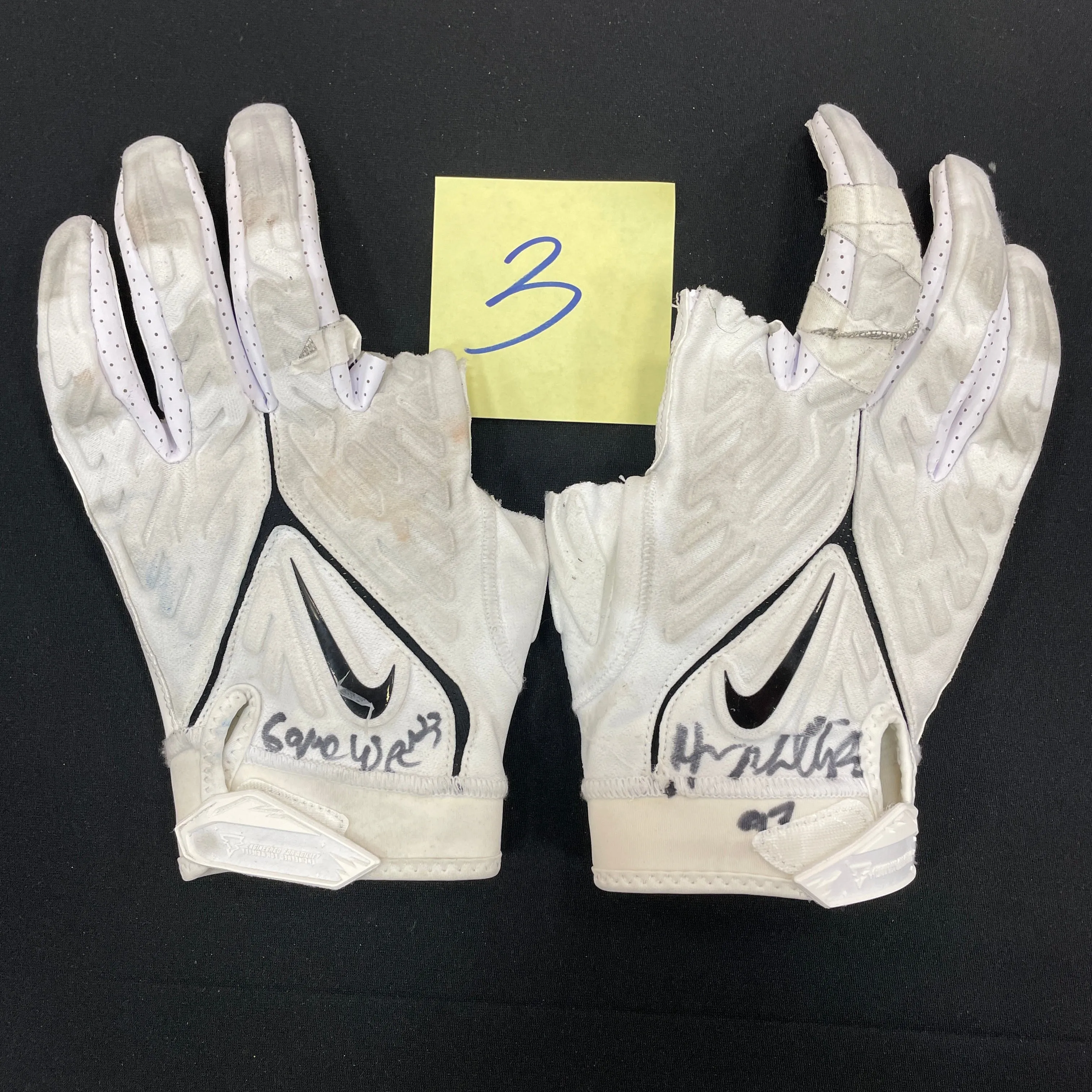 Harrison Phillips Autographed Game Used Gloves and Spikes