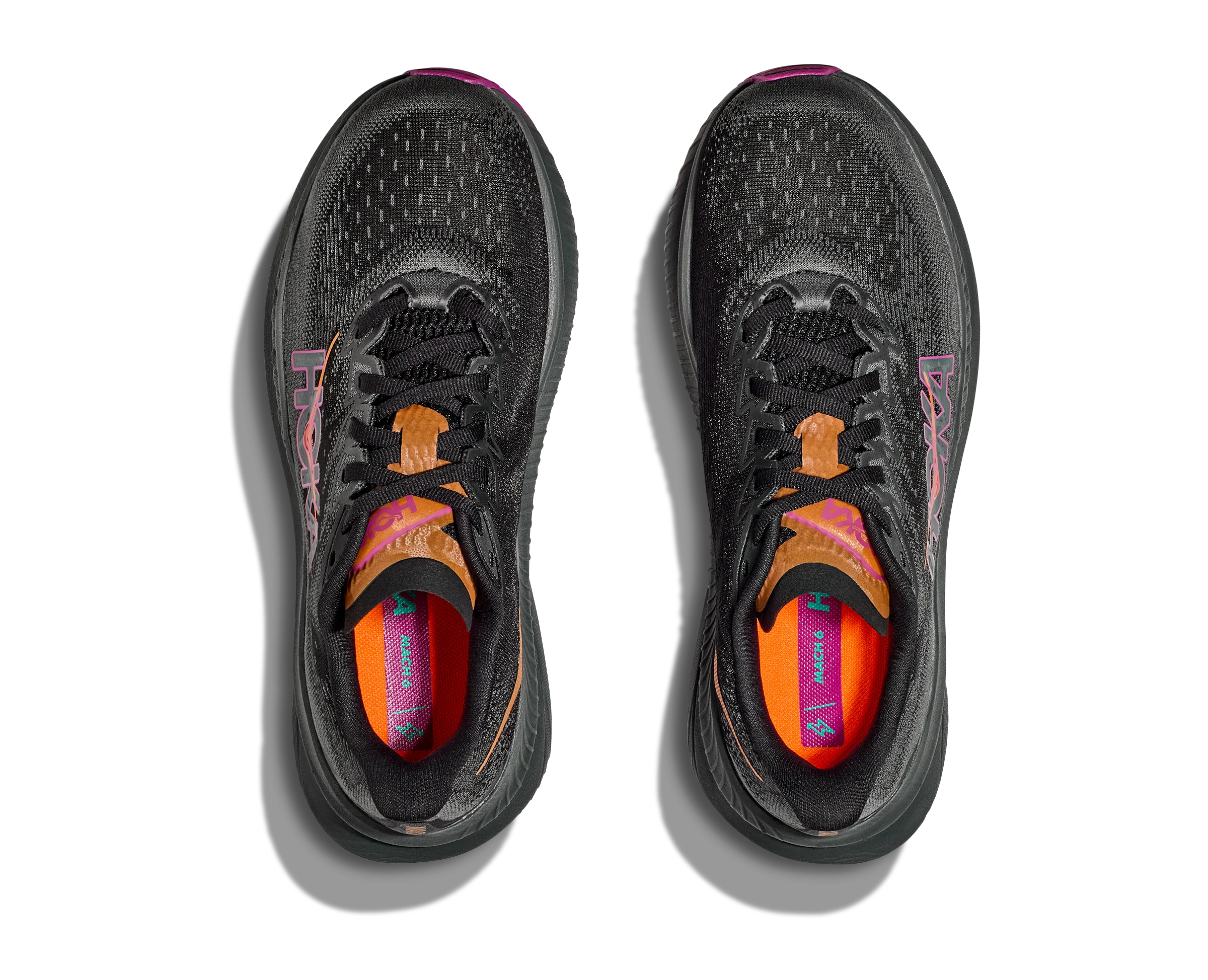 Hoka Women's Mach 6 (Black/Fuschia)