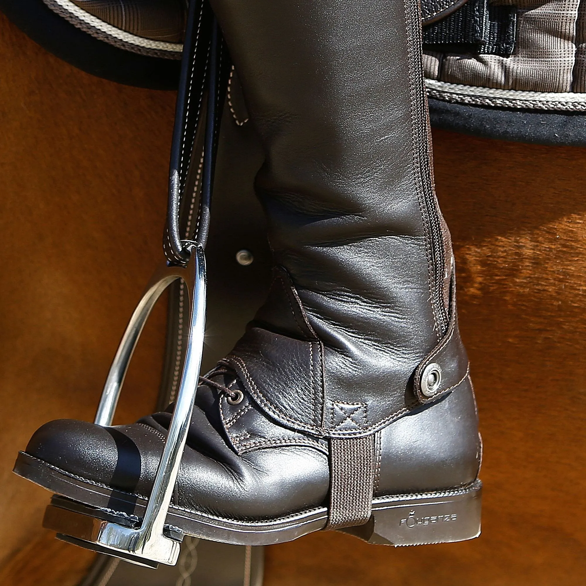 Horse Riding Jodhpur Boots Paddock Adult Lace-Up