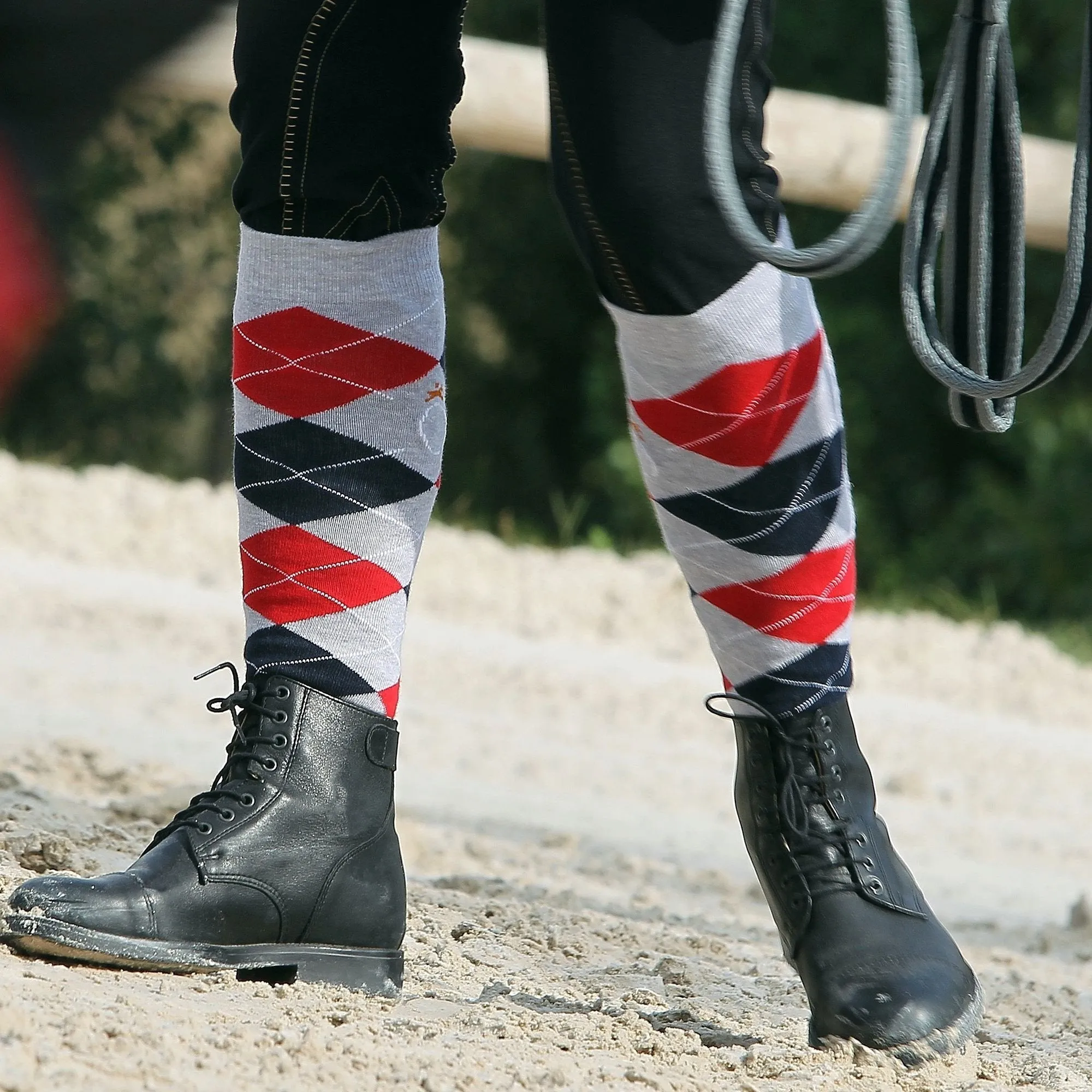 Horse Riding Jodhpur Boots Paddock Adult Lace-Up