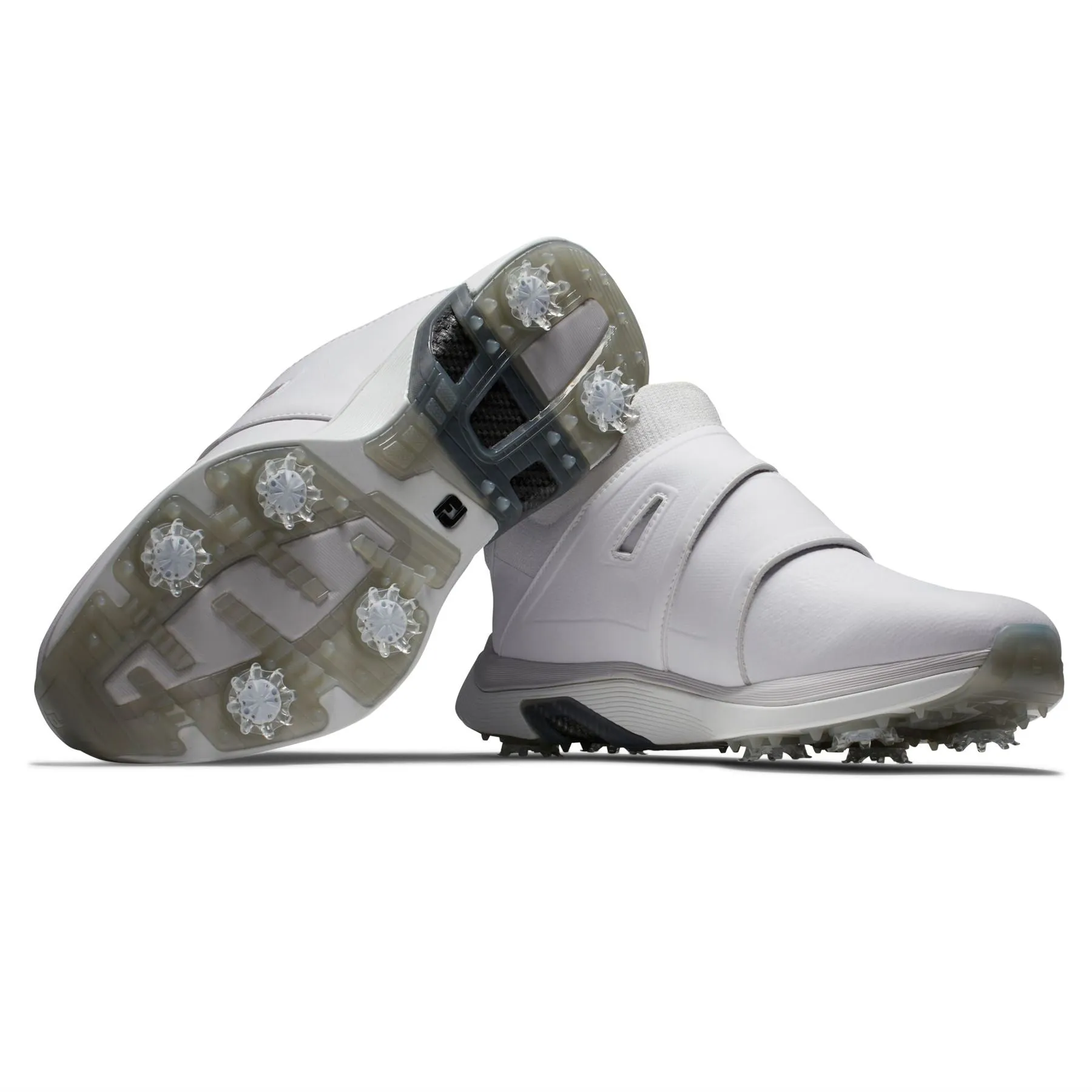 Hyperflex Carbon BOA Golf Shoes White/White/Grey - SS24